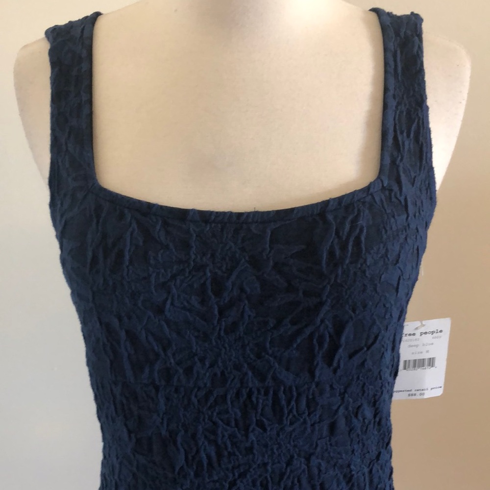 Free People | Deep Blue Mini Dress